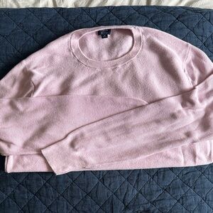 J. Crew Light Pink Crewneck Sweater
